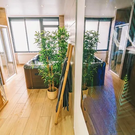 דירה O Temps Suspendu Centre Sauna Et Jacuzzi ריימס